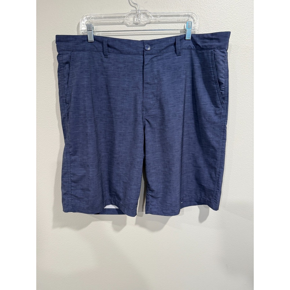 Op Flex Men's 4-Way Stretch Shorts,‎ Size 40 Blue